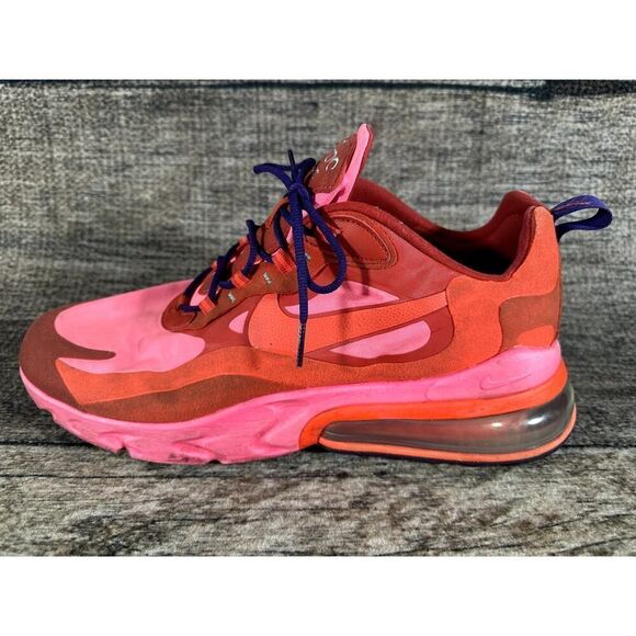 Nike Air Max 270 React Electronic Mens Size 13 Running Shoes Sneakers AO4971-600 - Picture 6 of 10